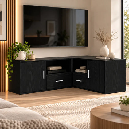 Meuble TV d'angle